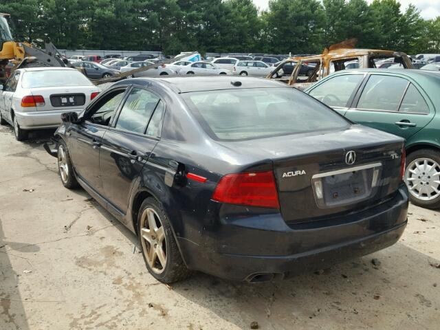 19UUA66226A058514 - 2006 ACURA 3.2TL BLACK photo 3