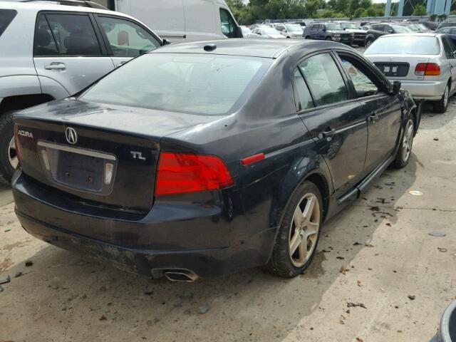 19UUA66226A058514 - 2006 ACURA 3.2TL BLACK photo 4