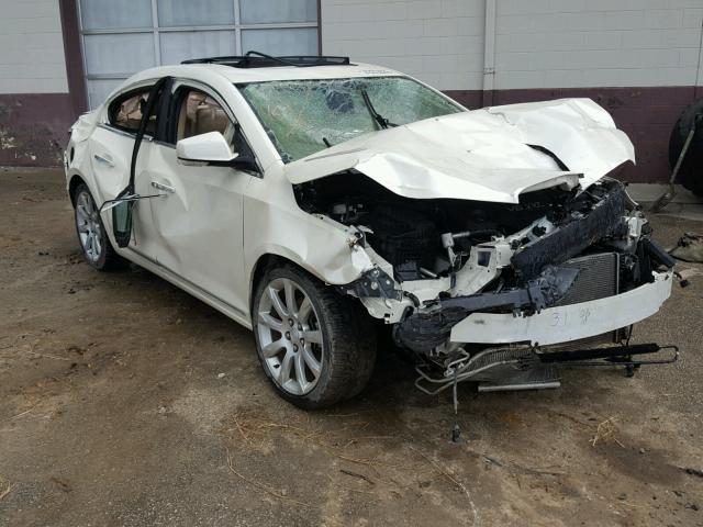 1G4GE5EV3AF285966 - 2010 BUICK LACROSSE C WHITE photo 1