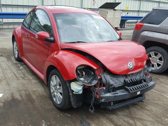 3VWRW31CX8M515979 - 2008 VOLKSWAGEN NEW BEETLE RED photo 1