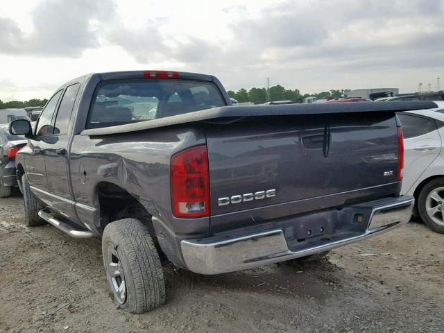 1D7HA18N14S762310 - 2004 DODGE RAM 1500 S GRAY photo 3