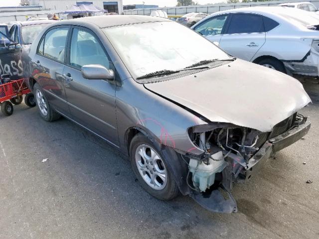 1NXBR32EX5Z389217 - 2005 TOYOTA COROLLA CE GRAY photo 1