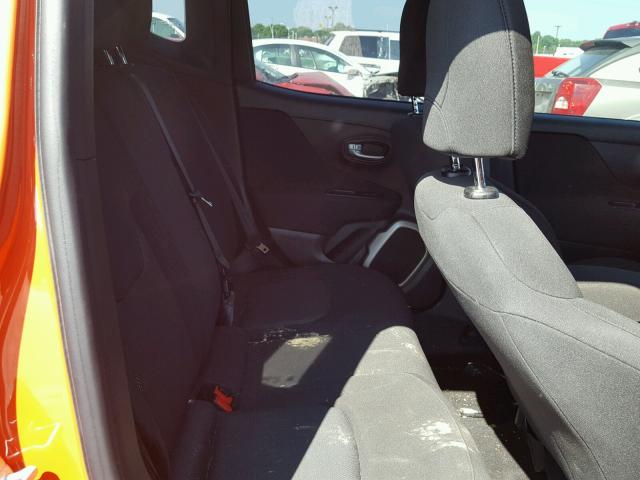 ZACCJAAT0FPB73343 - 2015 JEEP RENEGADE S 橙色 照片 6