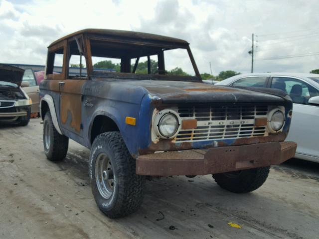 U15GLV65366 - 1975 FORD BRONCO BLUE photo 1