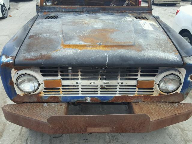 U15GLV65366 - 1975 FORD BRONCO BLUE photo 7