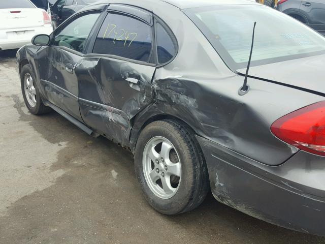 1FAFP55234A177046 - 2004 FORD TAURUS SES GRAY photo 10