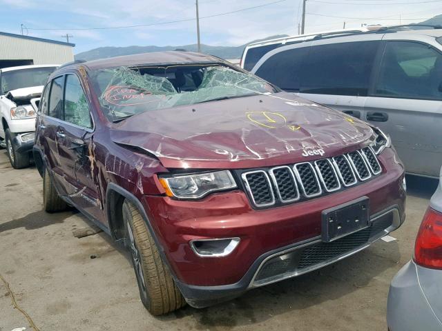 1C4RJFBG3JC244064 - 2018 JEEP GRAND CHER RED photo 1