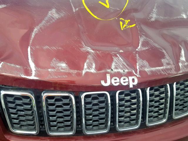 1C4RJFBG3JC244064 - 2018 JEEP GRAND CHER RED photo 7