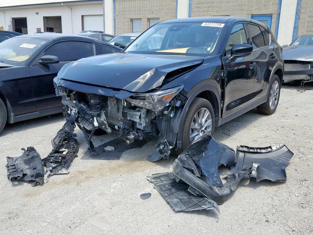 JM3KFBDM1K0543674 - 2019 MAZDA CX-5 GRAND BLACK photo 2