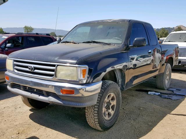 JT4UN22DXT0024941 - 1996 TOYOTA T100 XTRAC BLACK photo 2