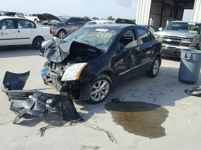 3N1AB6APXCL742834 - 2012 NISSAN SENTRA 2.0 BLACK photo 2