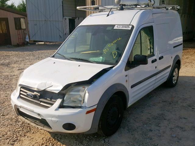 NM0LS7BN7DT134756 - 2013 FORD TRANSIT CO WHITE photo 2