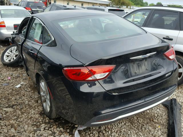 1C3CCCAB5GN142335 - 2016 CHRYSLER 200 LIMITE BLACK photo 3