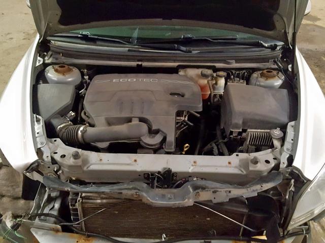 1G1ZC5EB7A4158537 - 2010 CHEVROLET MALIBU 1LT 银色 照片 7