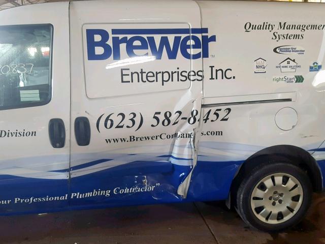 ZFBERFBBXJ6K76460 - 2018 RAM PROMASTER 白色 照片 9