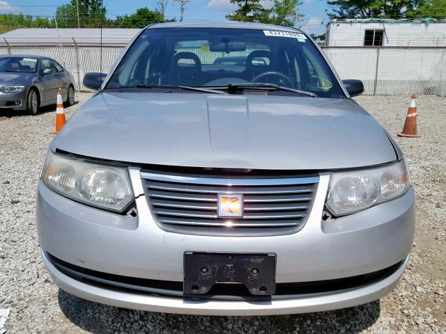 1G8AJ55F77Z193548 - 2007 SATURN ION LEVEL SILVER photo 9