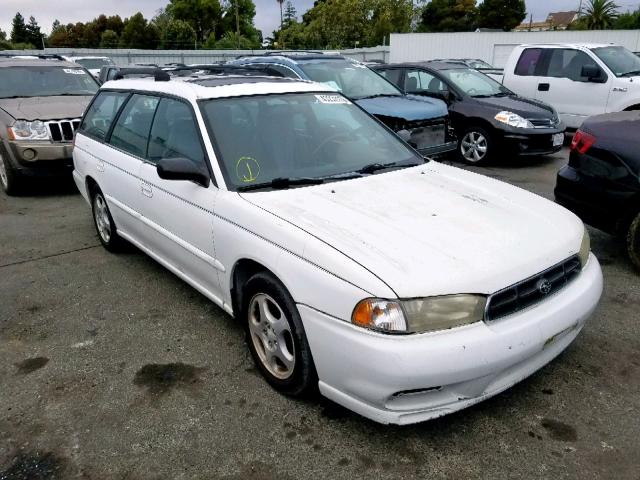 4S3BK4359X7311610 - 1999 SUBARU LEGACY L WHITE photo 1