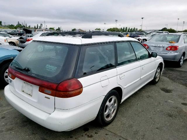 4S3BK4359X7311610 - 1999 SUBARU LEGACY L WHITE photo 4