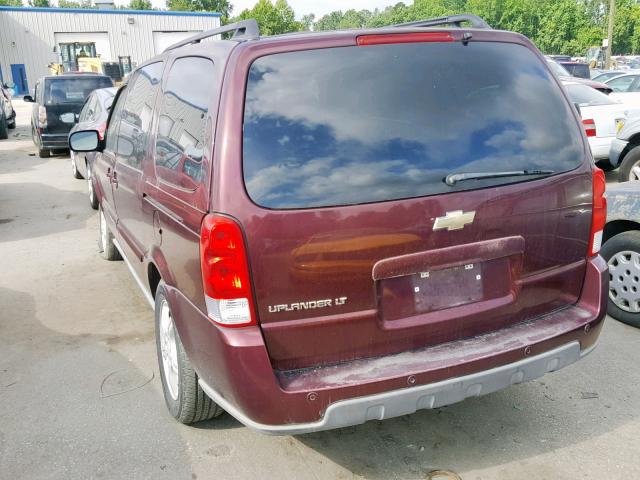 1GNDV33L96D172496 - 2006 CHEVROLET UPLANDER L MAROON photo 3