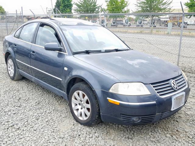 WVWPD63B22P453985 - 2002 VOLKSWAGEN PASSAT GLS BLUE photo 1