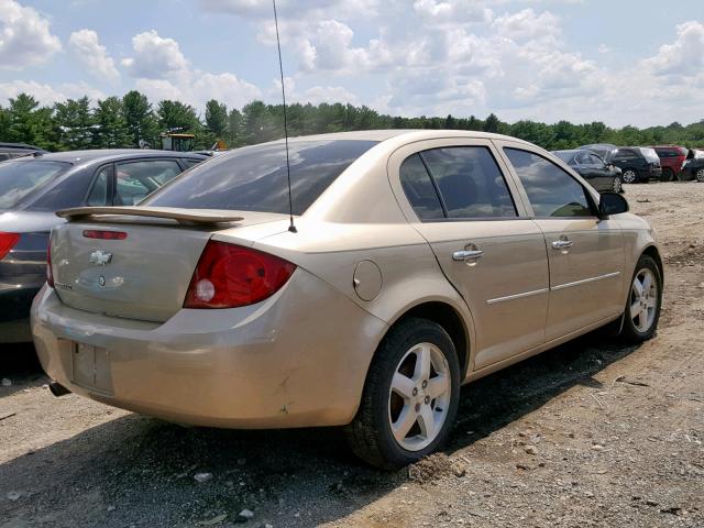 1G1AZ52F357510195 - 2005 CHEVROLET COBALT LT GOLD photo 4