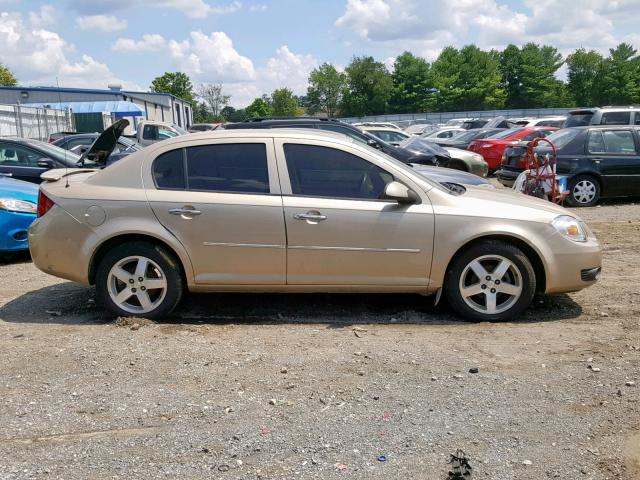 1G1AZ52F357510195 - 2005 CHEVROLET COBALT LT GOLD photo 9