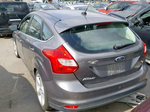 1FADP3N23EL141861 - 2014 FORD FOCUS TITA GRAY photo 3