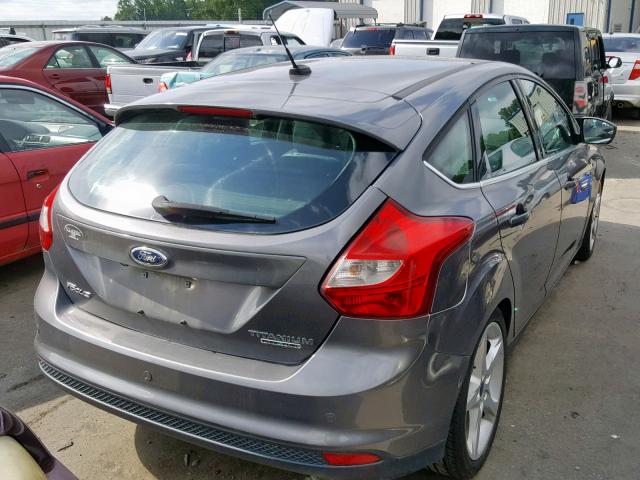 1FADP3N23EL141861 - 2014 FORD FOCUS TITA GRAY photo 4