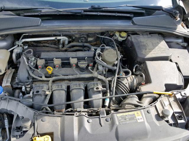 1FADP3N23EL141861 - 2014 FORD FOCUS TITA GRAY photo 7