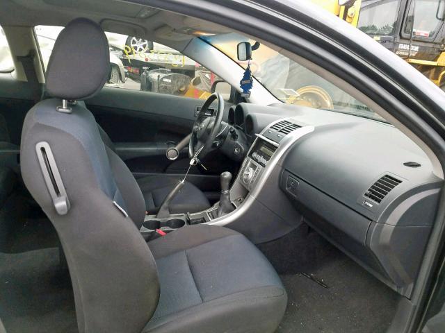 JTKDE3B77A0307545 - 2010 TOYOTA SCION TC შავი ფოტო 5