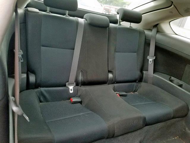 JTKDE3B77A0307545 - 2010 TOYOTA SCION TC შავი ფოტო 6