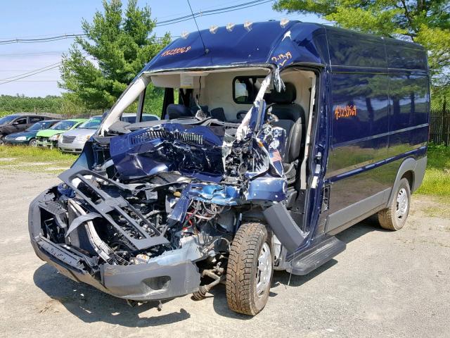 3C6TRVCG9HE510608 - 2017 RAM PROMASTER 蓝色 照片 2