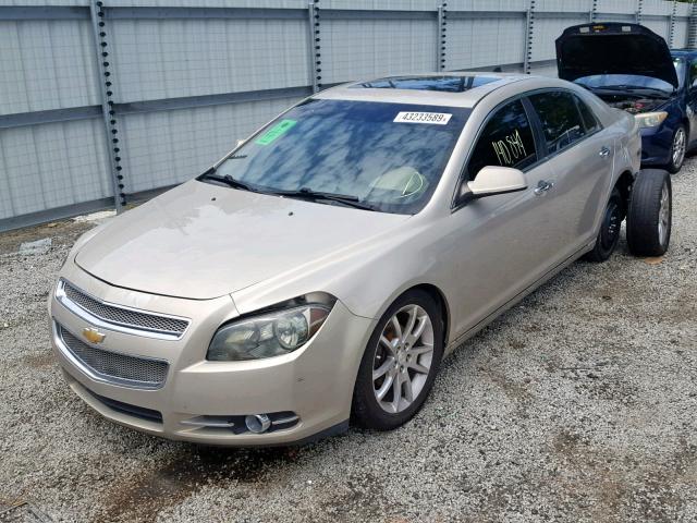 1G1ZG5E75CF270342 - 2012 CHEVROLET MALIBU LTZ ოქროსფერი ფოტო 2
