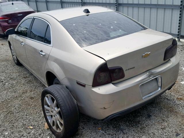 1G1ZG5E75CF270342 - 2012 CHEVROLET MALIBU LTZ ოქროსფერი ფოტო 3