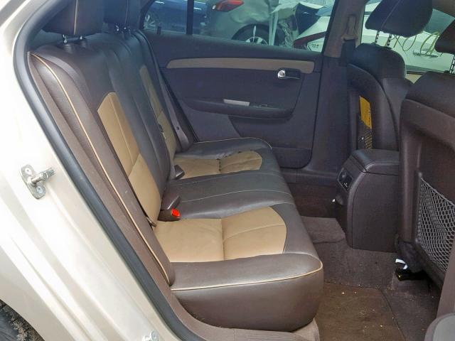1G1ZG5E75CF270342 - 2012 CHEVROLET MALIBU LTZ ოქროსფერი ფოტო 6