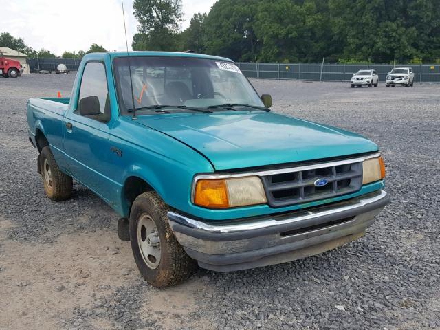 1FTCR10A7RPB78896 - 1994 FORD RANGER GREEN photo 1