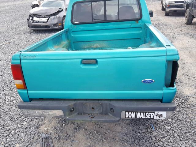 1FTCR10A7RPB78896 - 1994 FORD RANGER GREEN photo 6