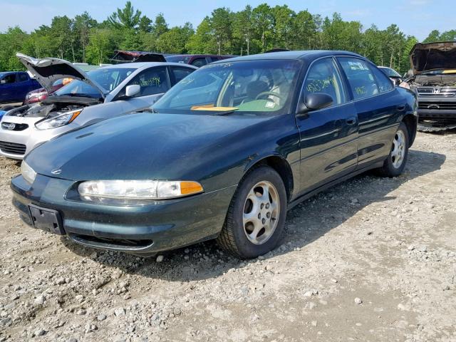 1G3WH52K2XF300418 - 1999 OLDSMOBILE INTRIGUE G GREEN photo 2