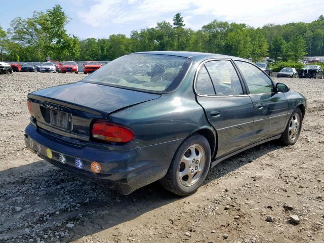 1G3WH52K2XF300418 - 1999 OLDSMOBILE INTRIGUE G GREEN photo 4