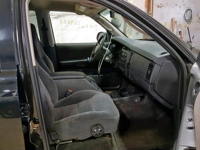 1B4HS48NX2F151378 - 2002 DODGE DURANGO SL BLACK photo 5