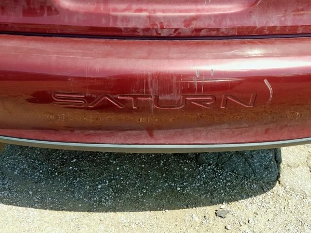 1G8JU54F52Y520147 - 2002 SATURN L200 RED photo 9