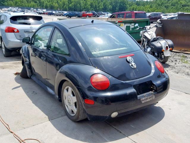 3VWCA21C5XM404401 - 1999 VOLKSWAGEN NEW BEETLE BLACK photo 3