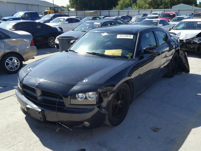 2B3CA3CV5AH267345 - 2010 DODGE CHARGER SX BLACK photo 2