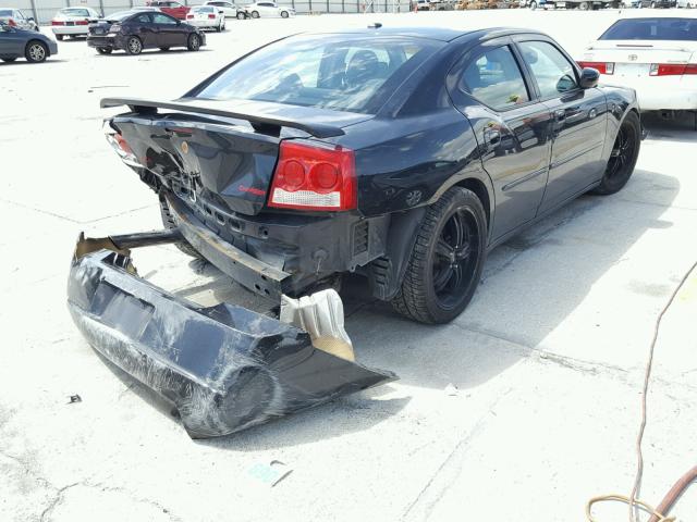 2B3CA3CV5AH267345 - 2010 DODGE CHARGER SX BLACK photo 4