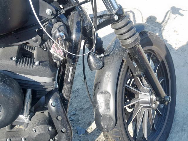 1HD4LE216AC404978 - 2010 HARLEY-DAVIDSON XL883 N BLACK photo 9