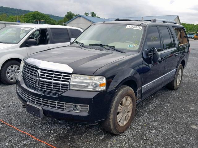 5LMFL28528LJ17014 - 2008 LINCOLN NAVIGATOR BLACK photo 2