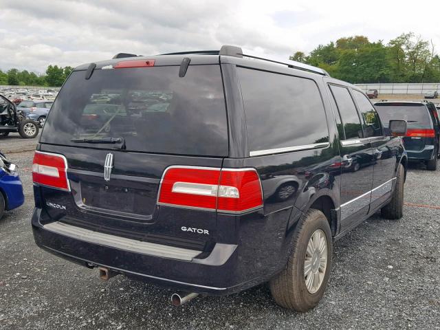 5LMFL28528LJ17014 - 2008 LINCOLN NAVIGATOR BLACK photo 4