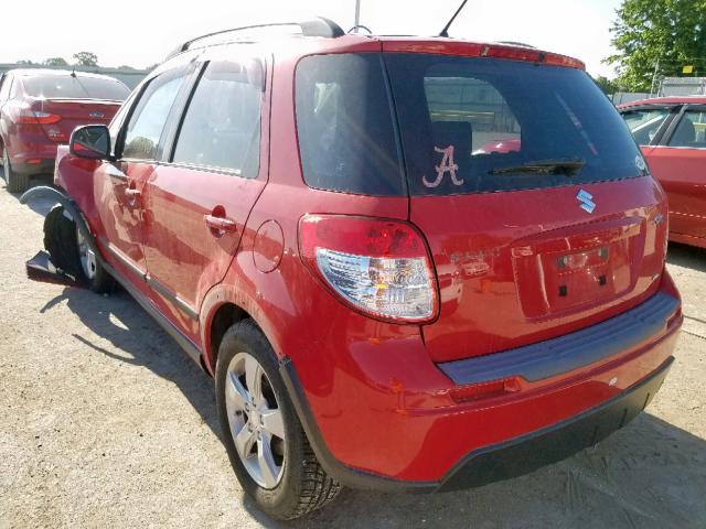 JS2YB5A33B6303279 - 2011 SUZUKI SX4 RED photo 3