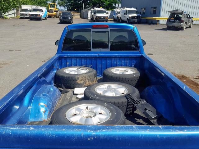 1B7FL26X6WS541388 - 1998 DODGE DAKOTA BLUE photo 6