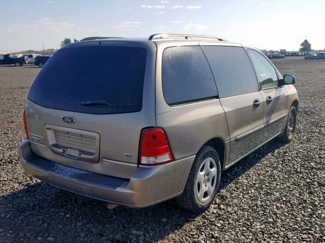 2FMZA51694BB27723 - 2004 FORD FREESTAR S GOLD photo 4